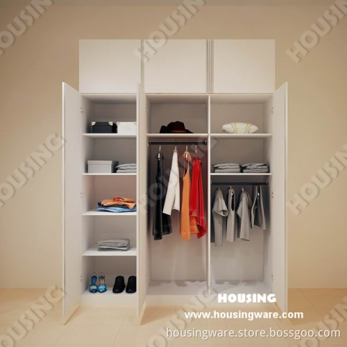 Western Country Style Wardrobe with Casement Door for Young Couple